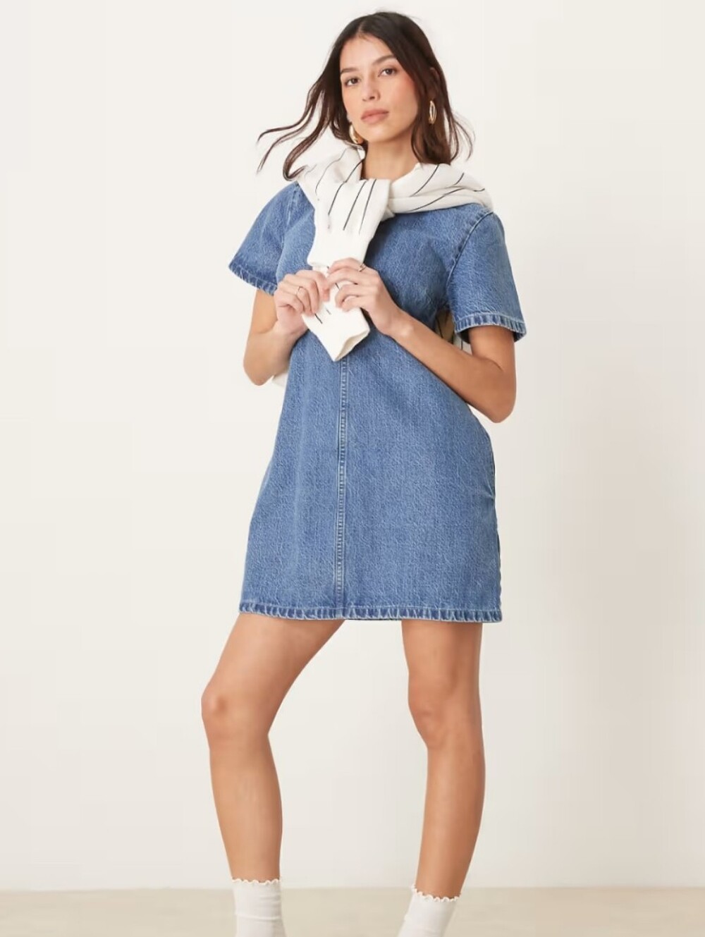 Abercrombie & Fitch Denim Mini Dress